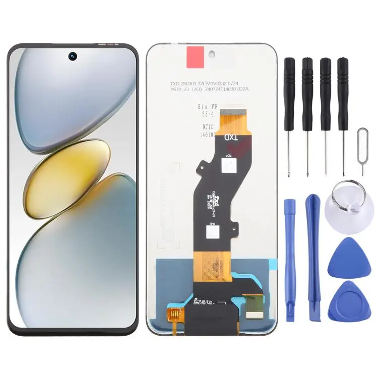 For Tecno Spark Go 1S KL4h OEM LCD Screen with Digitizer Full Assembly