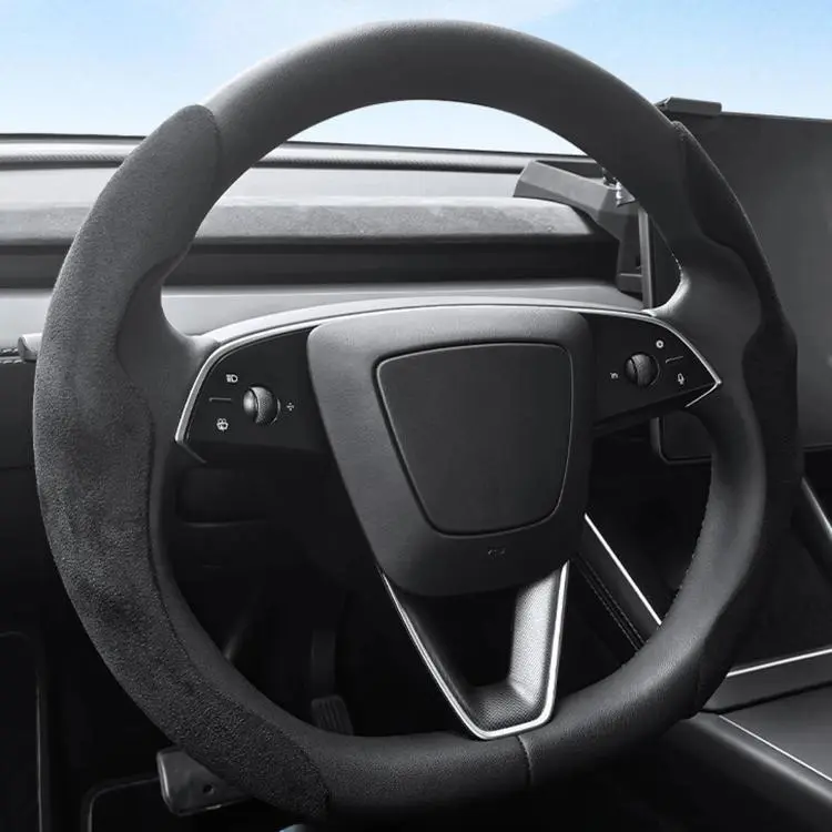 For Tesla Model Series Ultra-Thin Sweat-Wicking Steering Wheel Cover, Spec