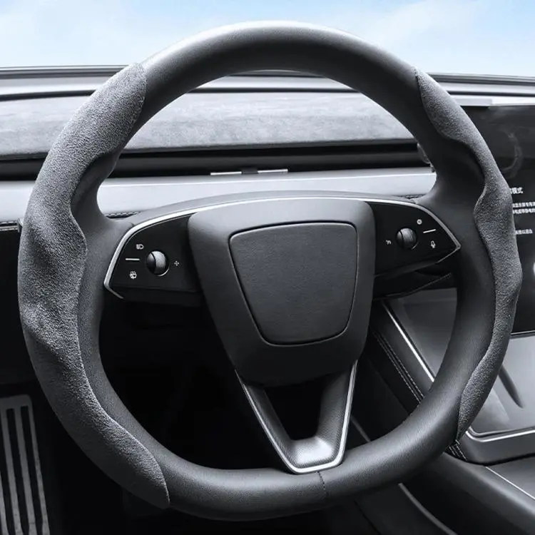 For Tesla Model Series Ultra-Thin Sweat-Wicking Steering Wheel Cover, Spec
