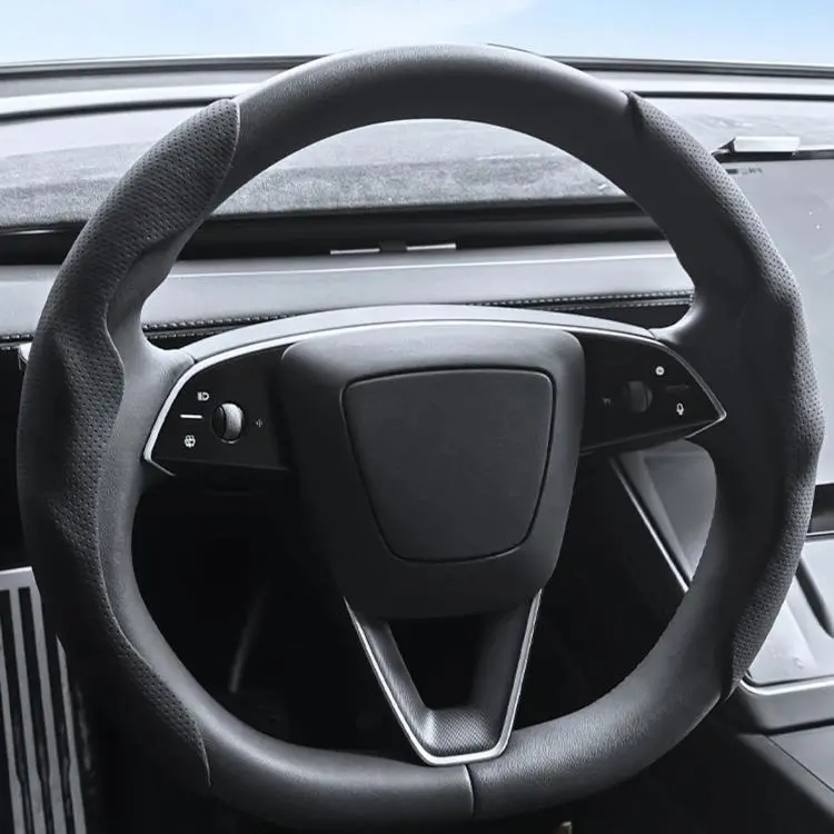 For Tesla Model Series Ultra-Thin Sweat-Wicking Steering Wheel Cover, Spec