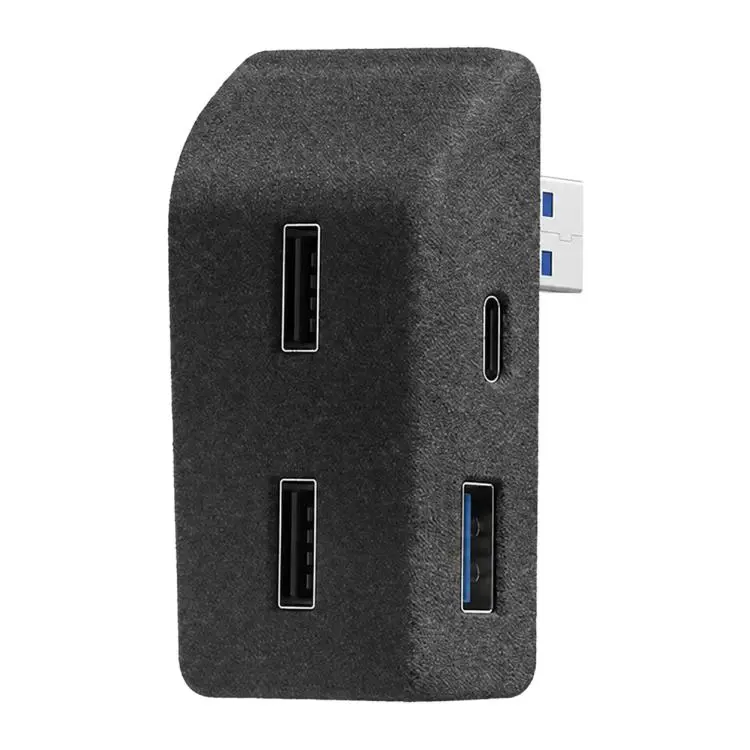 For Tesla Model Y Car Glove Box Center Console Docking Station(Flocked)