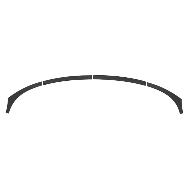 For Tesla Model Y / Y L Car Front Windshield Ambient Light Decorative Trim Strip(Matte Black)