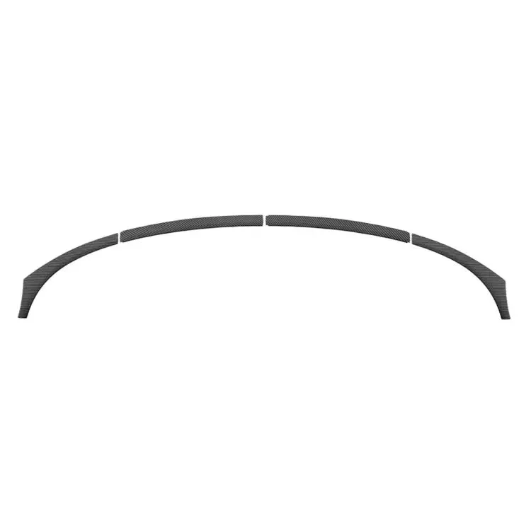 For Tesla Model Y / Y L Car Front Windshield Ambient Light Decorative Trim Strip(Matte Carbon Fiber)