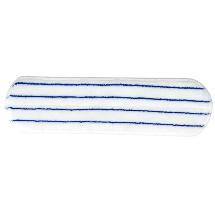 For Vileda / O-Cedar H2prO Fiber Mop Refill Pad Replacement Part(Round-Head Thin Blue Stripes)