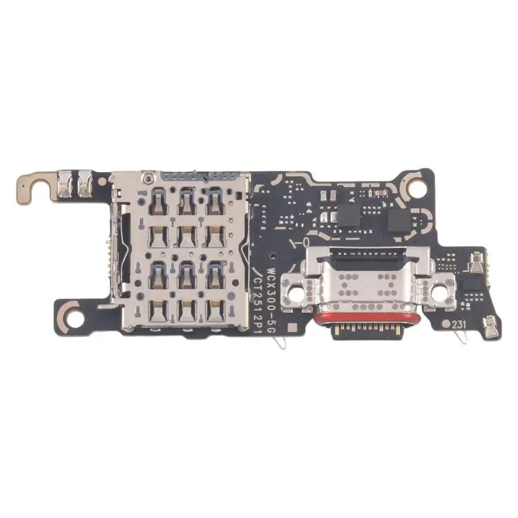 For vivo X300 V2515 V2509A OEM Charging Port Board with iC, Supporting Fast Charging