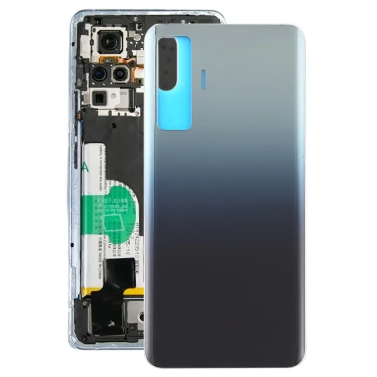 For Vivo X50 Battery Back Cover (Black)