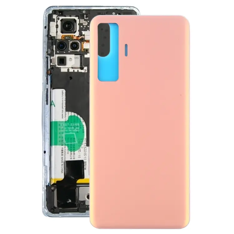 For Vivo X50 Battery Back Cover (Pink)