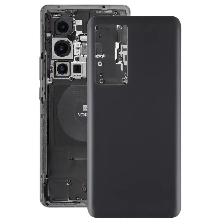For vivo X70 OEM Glass Battery Back Cover(Black)