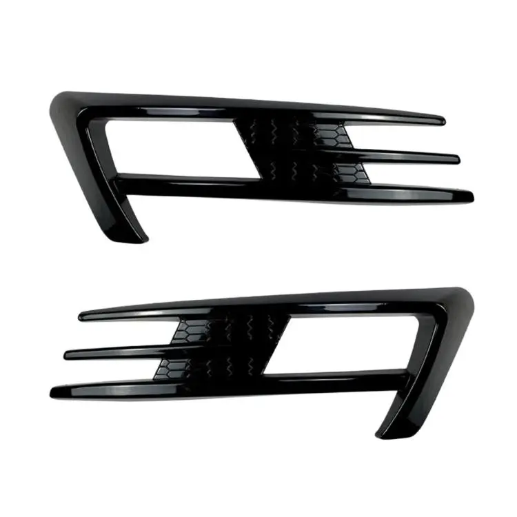 For Volkswagen Golf 7 2013-2016 Fog Light Air Knife Modification Parts(Black)
