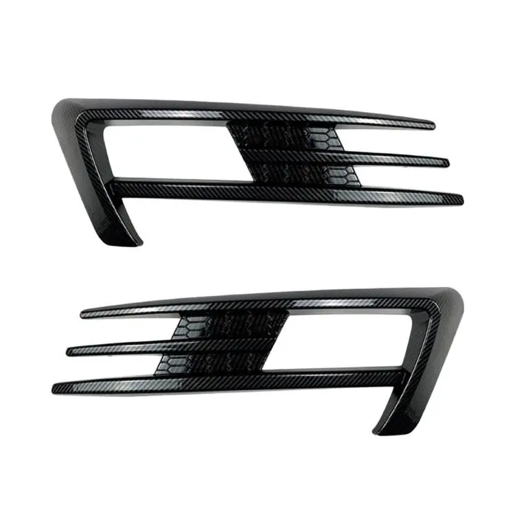 For Volkswagen Golf 7 2013-2016 Fog Light Air Knife Modification Parts(Carbon Fiber)