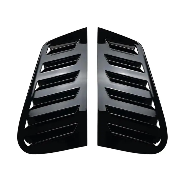 For Volkwagen Golf MK4 1997-2006 Car Triangle Louver Window Decals(Black)