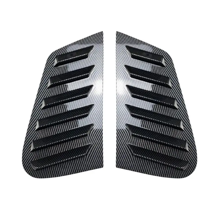 For Volkwagen Golf MK4 1997-2006 Car Triangle Louver Window Decals(Carbon Fiber)