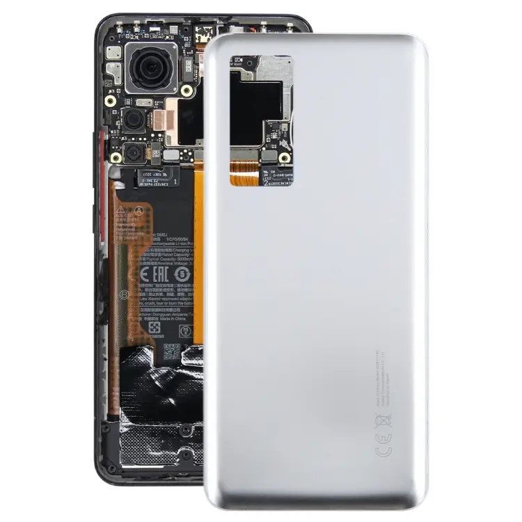 For Xiaomi 12T OEM Glass Material Battery Back Cover(White)