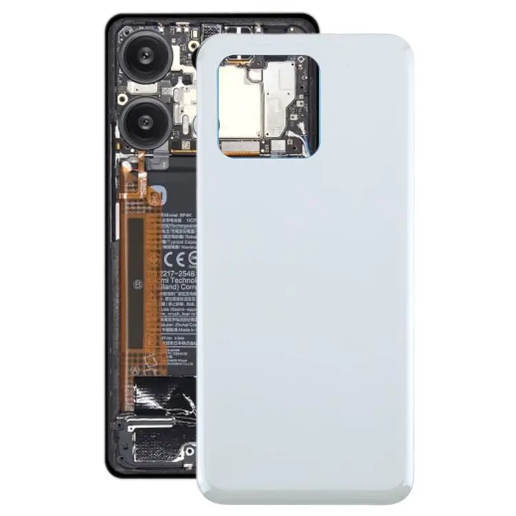 For Xiaomi 13 OEM Battery Back Cover(White)