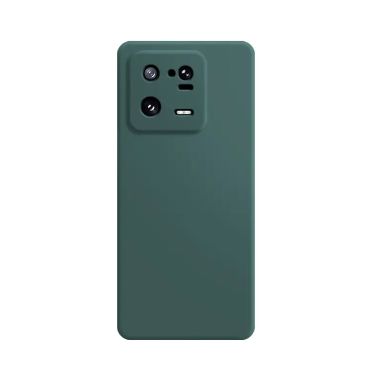 For Xiaomi 13 Pro Imitation Liquid Silicone Phone Case(Dark Green)