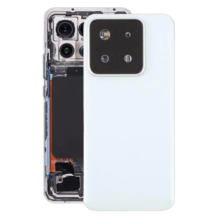 For Xiaomi 14 OEM Battery Back Cover with Camera Lens Frame(White)
