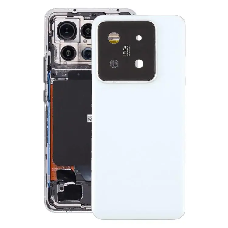 For Xiaomi 14 Pro OEM Battery Back Cover with Camera Lens Frame(White)