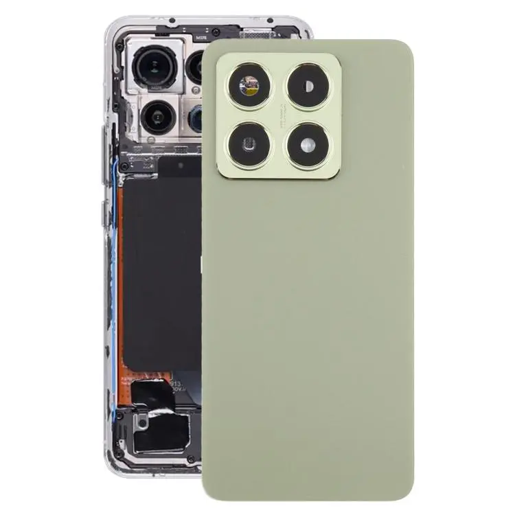 For Xiaomi 14T OEM Battery Back Cover with Camera Lens Frame(Green)
