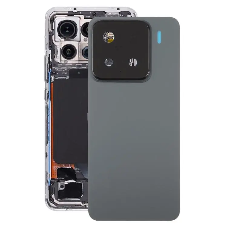 For Xiaomi 15 OEM Battery Back Cover with Camera Lens Frame(Black)