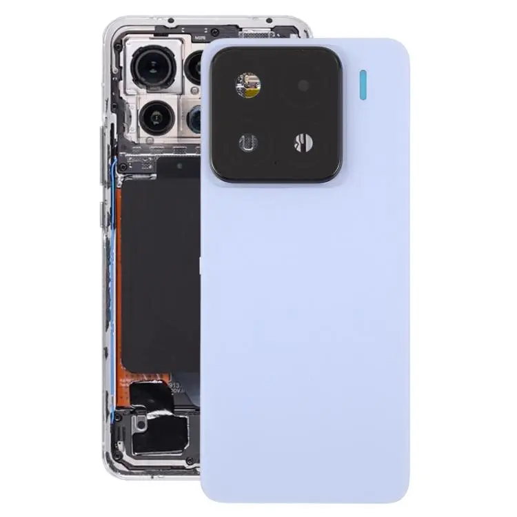 For Xiaomi 15 OEM Battery Back Cover with Camera Lens Frame(Purple)