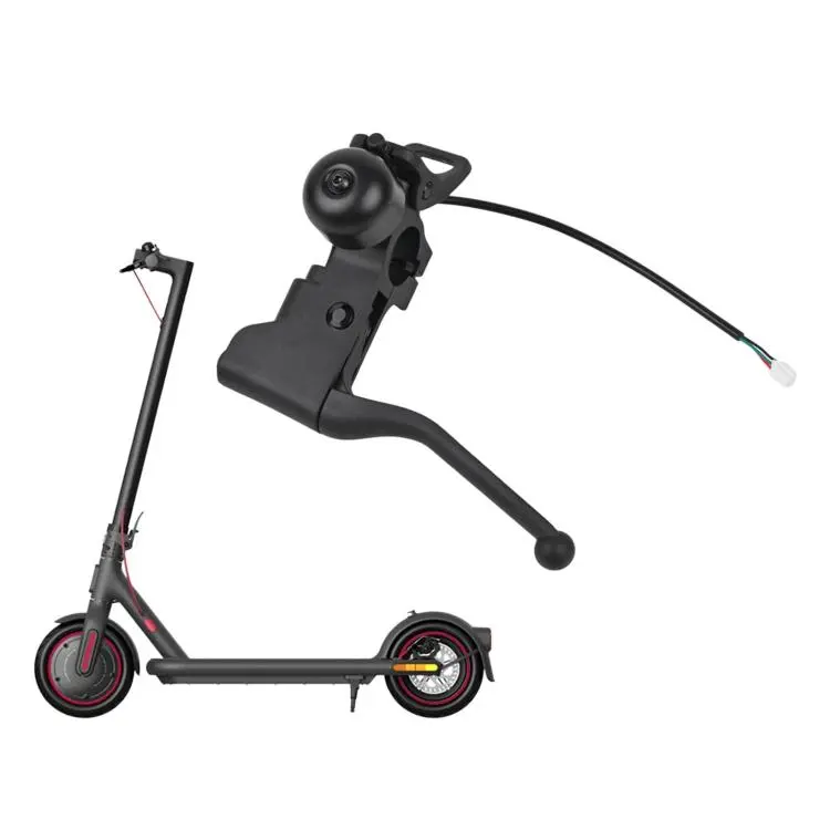 For Xiaomi 4 Pro Electric Scooter Brake Lever With Bell Length 21.7cm