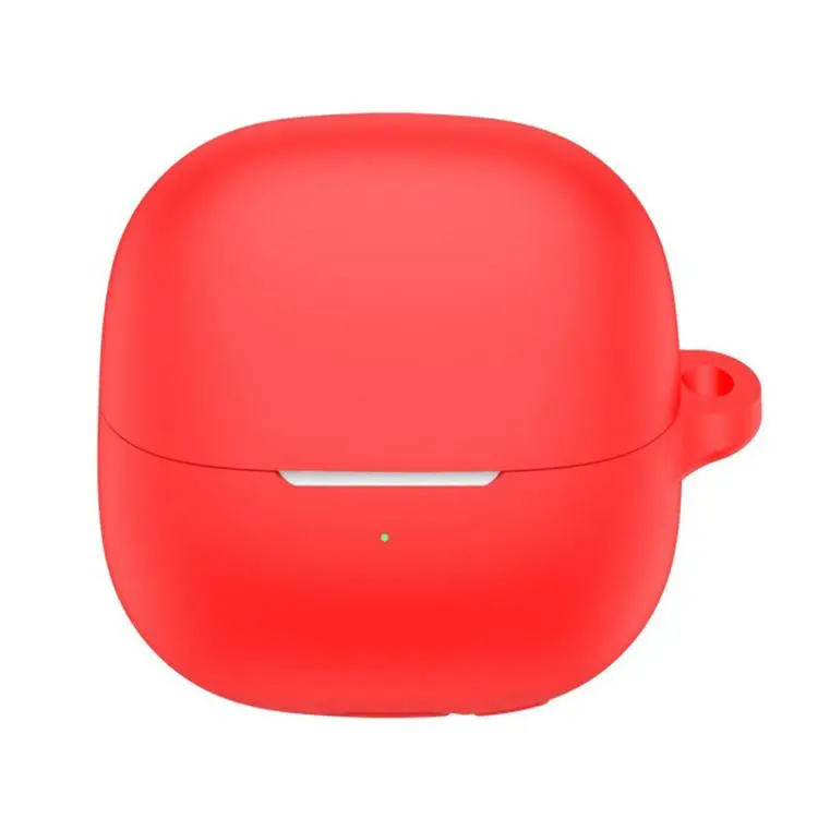 For Xiaomi Buds 6 Solid Color Silicone Earphone Protective Cover(Red)