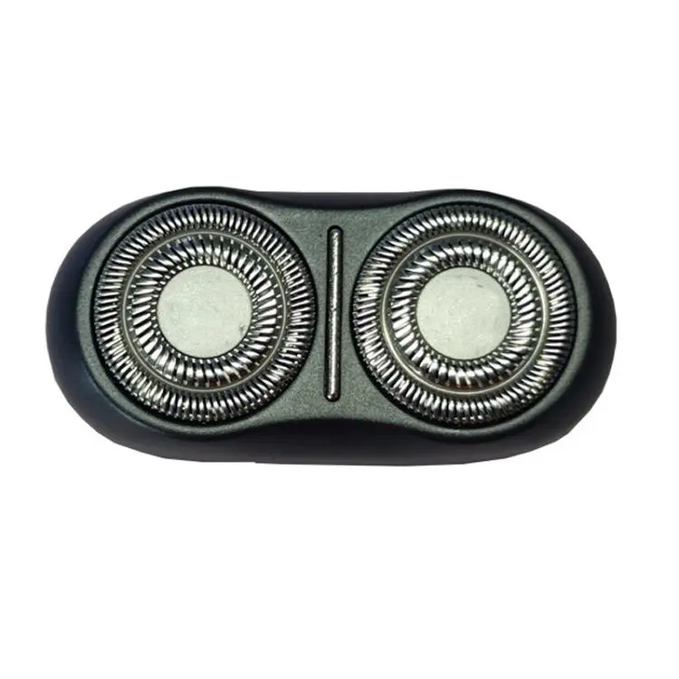 For Xiaomi Electric Shaver S200 Replacement Shaver Head Dual-Track Floating Blade Cover Assembly(Black)