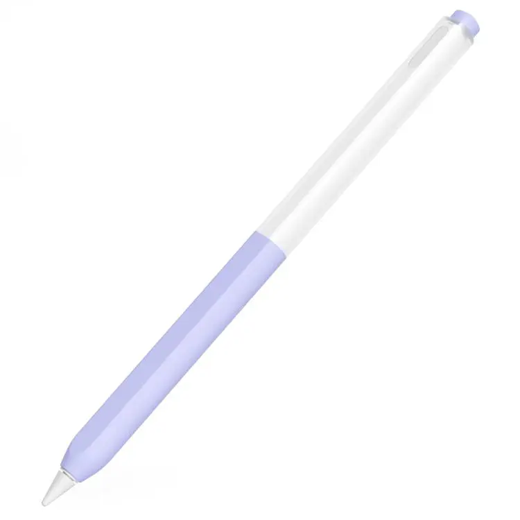 For Xiaomi Focus Pen Pro Stylus Pen Jelly Style Translucent Silicone Protective Case(Lavender)