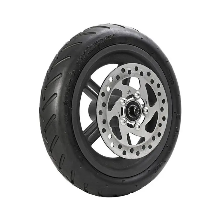 For Xiaomi M365 Pro Pneumatic Drive Wheel Rear Hub With 120mm Brake Disc(Black)