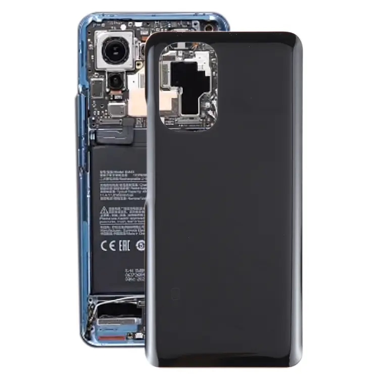 For Xiaomi Mi 11x Pro OEM Glass Battery Back Cover(Black)