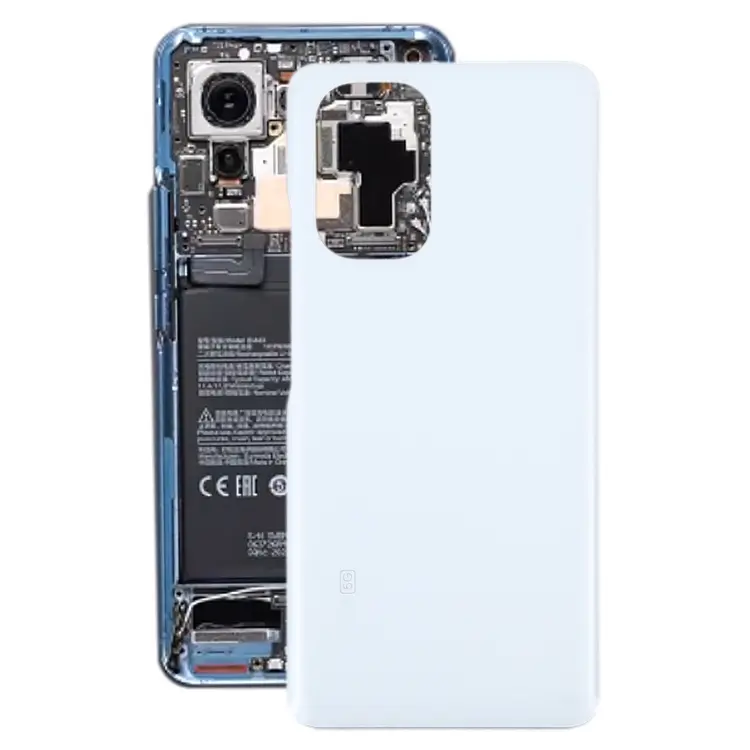 For Xiaomi Mi 11x Pro OEM Glass Battery Back Cover(White)