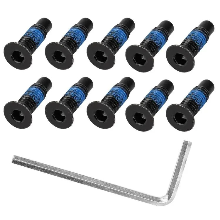 For Xiaomi Mijia M365 / No.9 Scooter MAX G30 Electric Scooter Extended Front Screw with Adhesive, Style