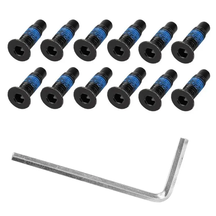 For Xiaomi Mijia M365 / No.9 Scooter MAX G30 Electric Scooter Extended Front Screw with Adhesive, Style