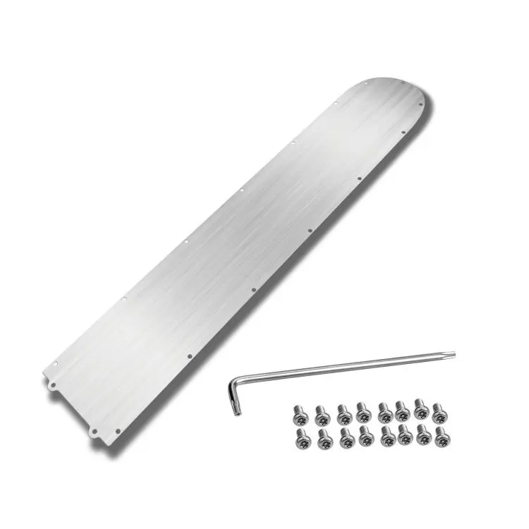 For Xiaomi Mijia M365 / S1 Electric Scooter Stainless Steel Metal Base Plate