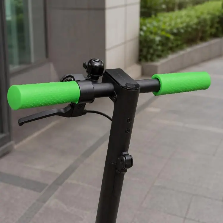 For Xiaomi Mijia M365 Scooter Handlebar 22mm Anti-slip Silicone Protective Cover(Green)