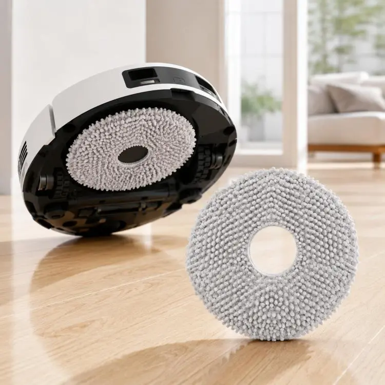 For Xiaomi Mijia Omni Robot Vacuum Mop B101CN / 1S / 2 / 2S Replacement Parts, Thick Striped Mop Pad