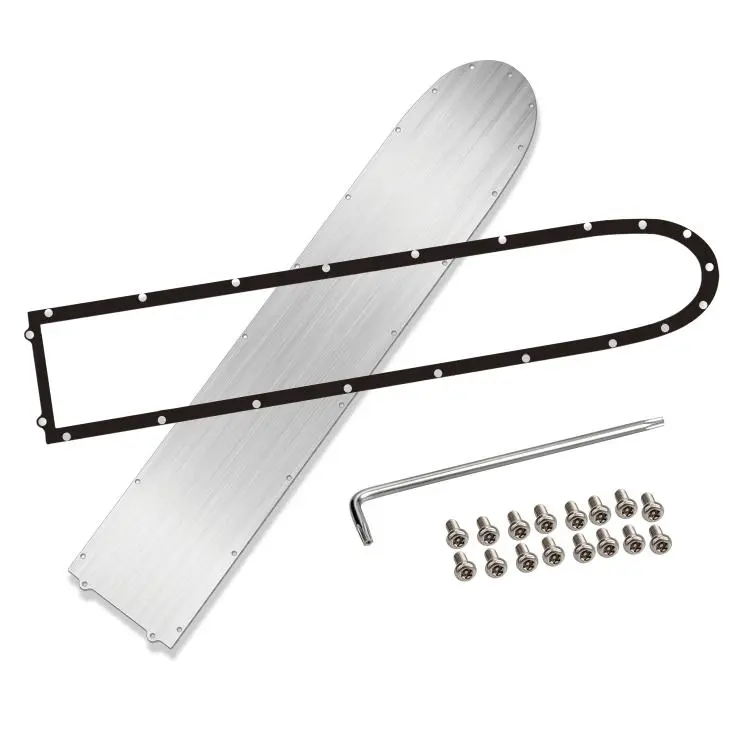 For Xiaomi Mijia Pro / Pro 2 Electric Scooter Stainless Steel Metal Base Plate with Waterproof Ring