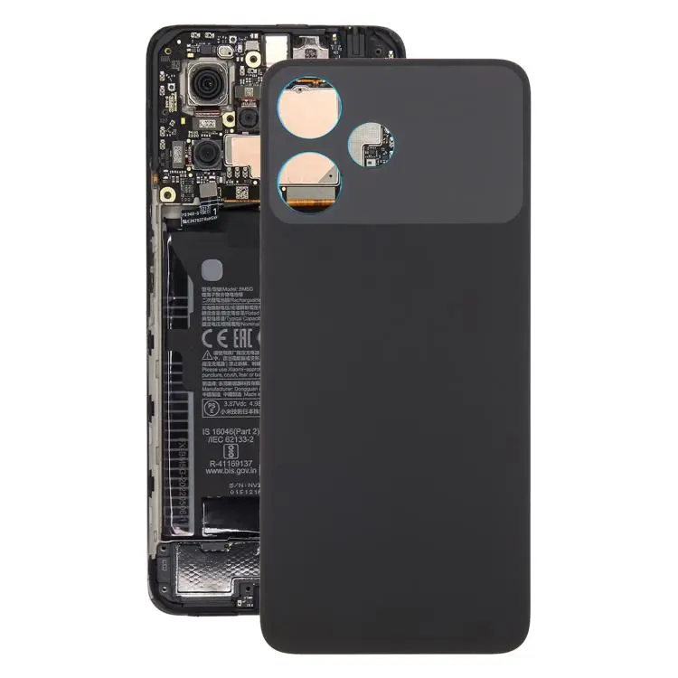 For Xiaomi Redmi 12R OEM Battrey Back Cover(Black)