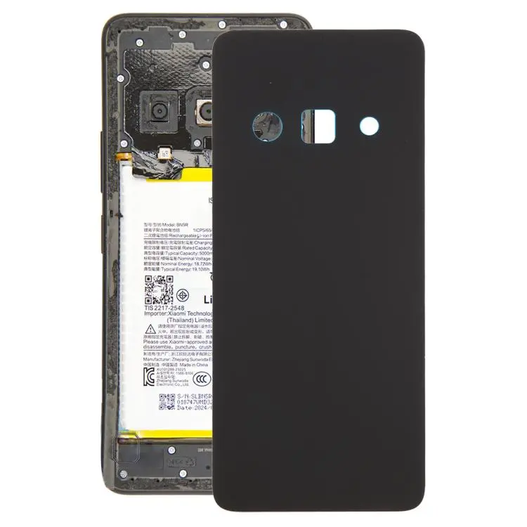 For Xiaomi Redmi A3 4G OEM Back Cover(Black)