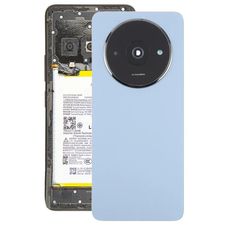 For Xiaomi Redmi A3x 4G OEM Battery Back Cover with Camera Lens Frame(Blue)