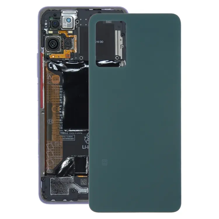 For Xiaomi Redmi Note 11 Pro+ 5G India Glass Battery Back Cover(Green)