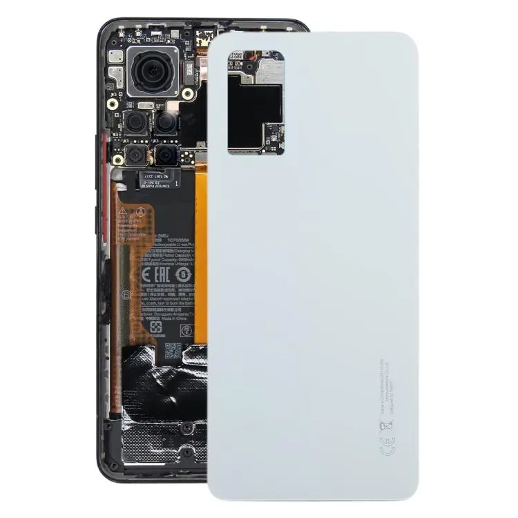 For Xiaomi Redmi Note 12 Pro 4G OEM Battery Back Cover(Light Blue)