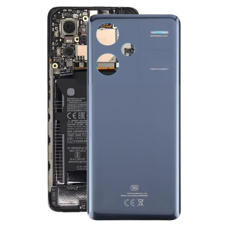 For Xiaomi Redmi Note 13 Pro+ 5G OEM Battery Back Cover(Blue)
