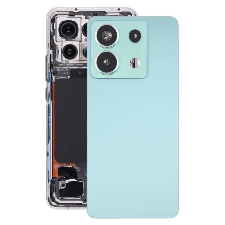 For Xiaomi Redmi Note 13 Pro 5G OEM Battery Back Cover with Camera Lens Frame(Green)