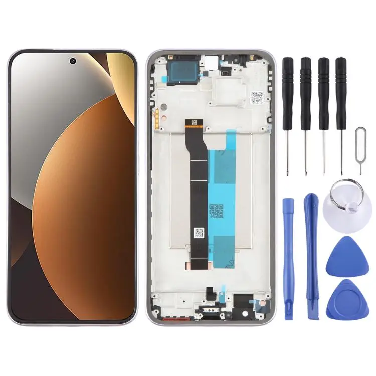 For Xiaomi Redmi Note 15 Pro 5G Original LCD Screen Digitizer Full Assembly with Frame (Purple)