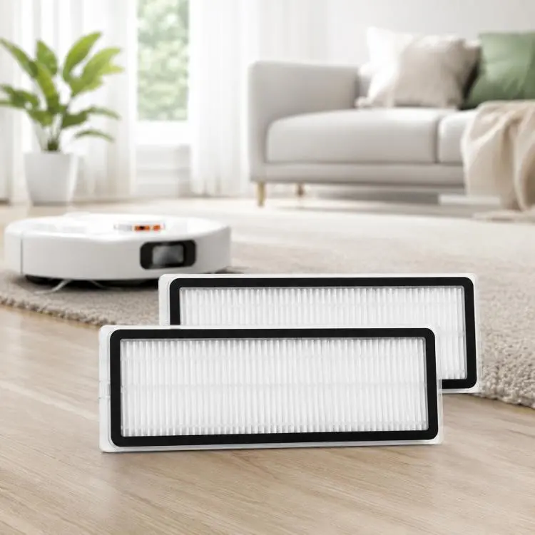 For Xiaomi Robot Vacuum X10 Plus / X20 Plus / S20 / S20 Plus / S10 / S10 Plus / S10 Pro Replacement Parts, Dual Filter