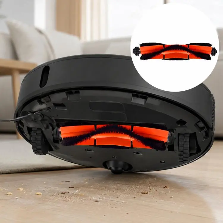 For Xiaomi Robot Vacuum X10 Plus / X20 Plus / S20 / S20 Plus / S10 / S10 Plus / S10 Pro Replacement Parts, Grey Orange Main Brush