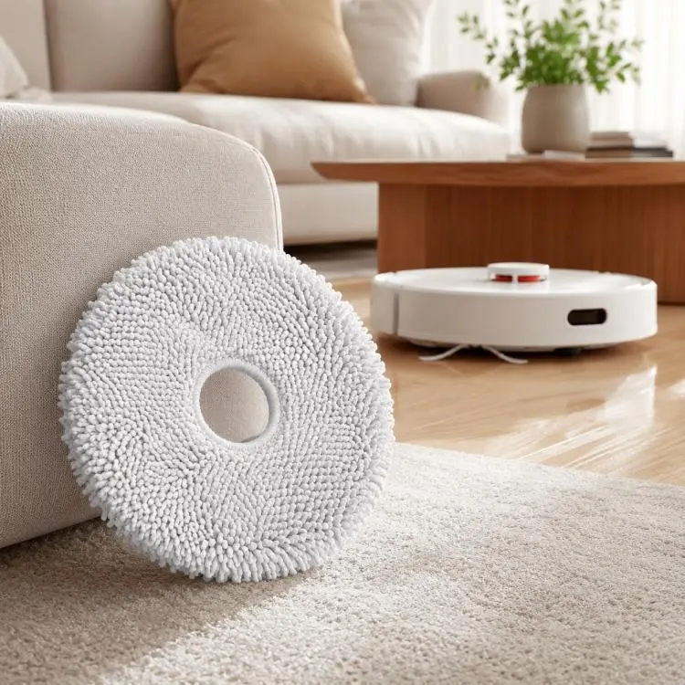 For Xiaomi Robot Vacuum X10 Plus / X20 Plus / S20 / S20 Plus / S10 / S10 Plus / S10 Pro Replacement Parts, Thick Striped Mop Pad