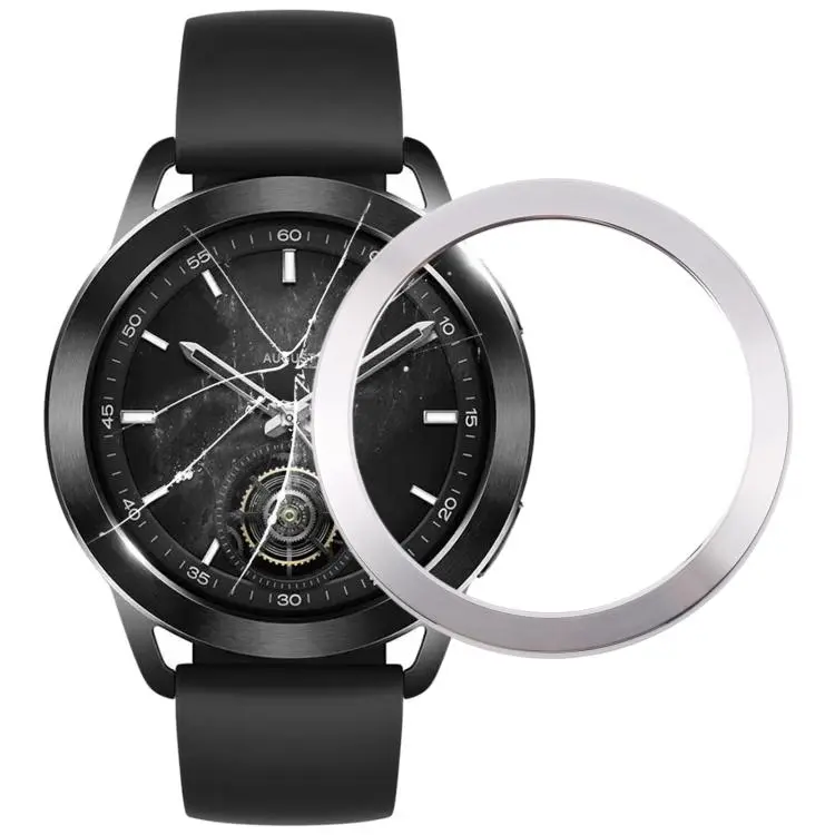 For Xiaomi Watch S3 Original Watch Ring (Silver)