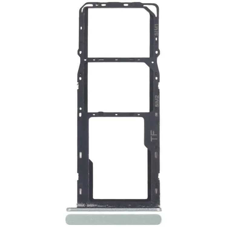 For ZTE Blade A35 Z2453 SIM Card Tray + SIM Card Tray + Micro SD Card Tray (Green)